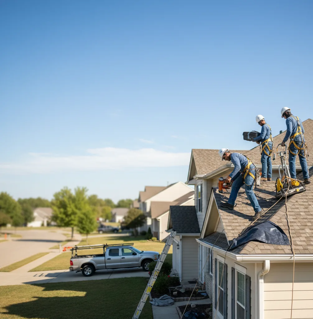 Roof Leak Repair in Forsyth, IL